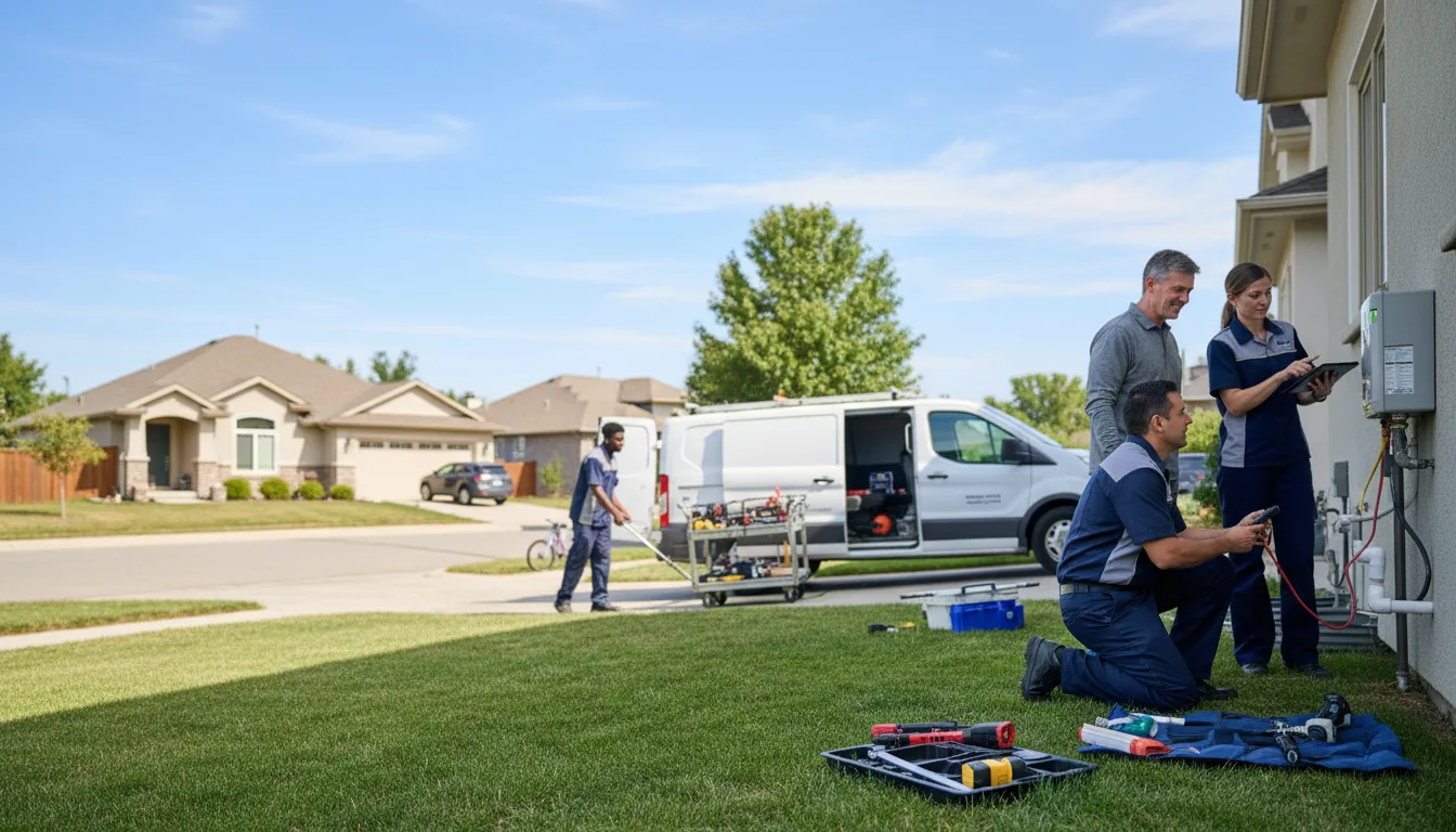 Tankless water heater service in Utica, SD